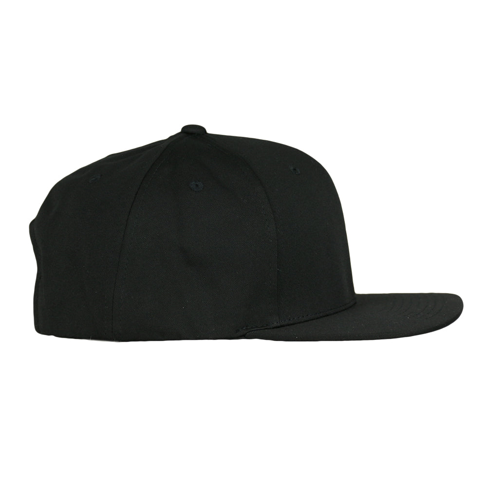 Black Snapback Pro Fit Hat