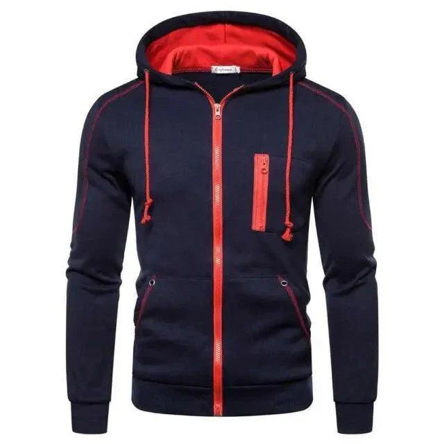 Men's Hoodies Jacket Fleece Hooded Coat